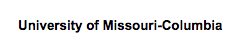 University of Missouri-Columbia
